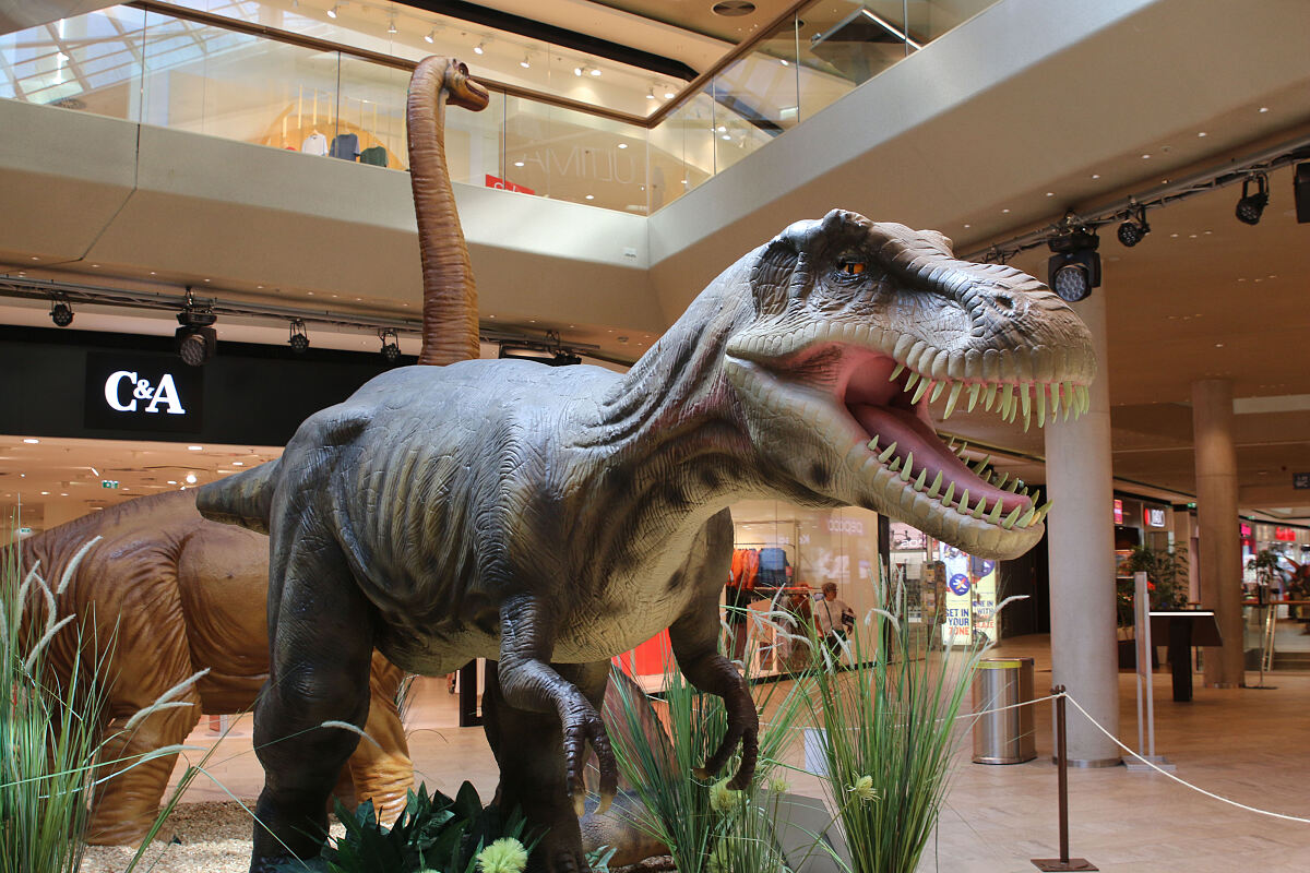 Dino-Exponat T-Rex
