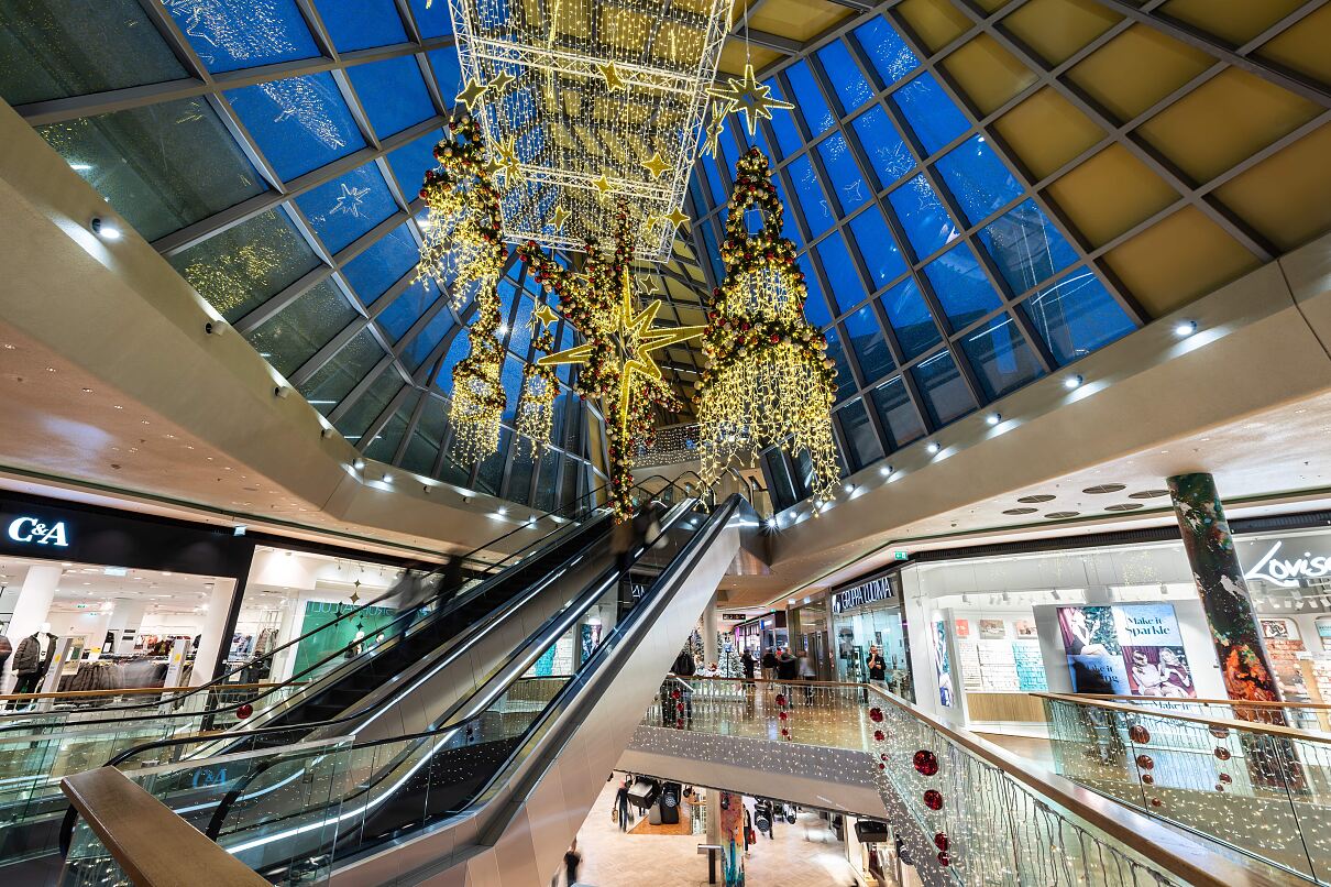 Weihnachten - Innenansicht Center FISCHAPARK