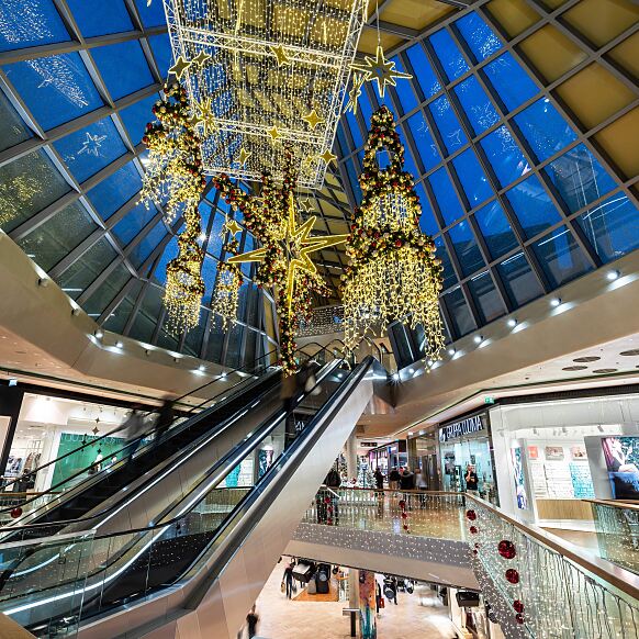 Weihnachten - Innenansicht Center FISCHAPARK