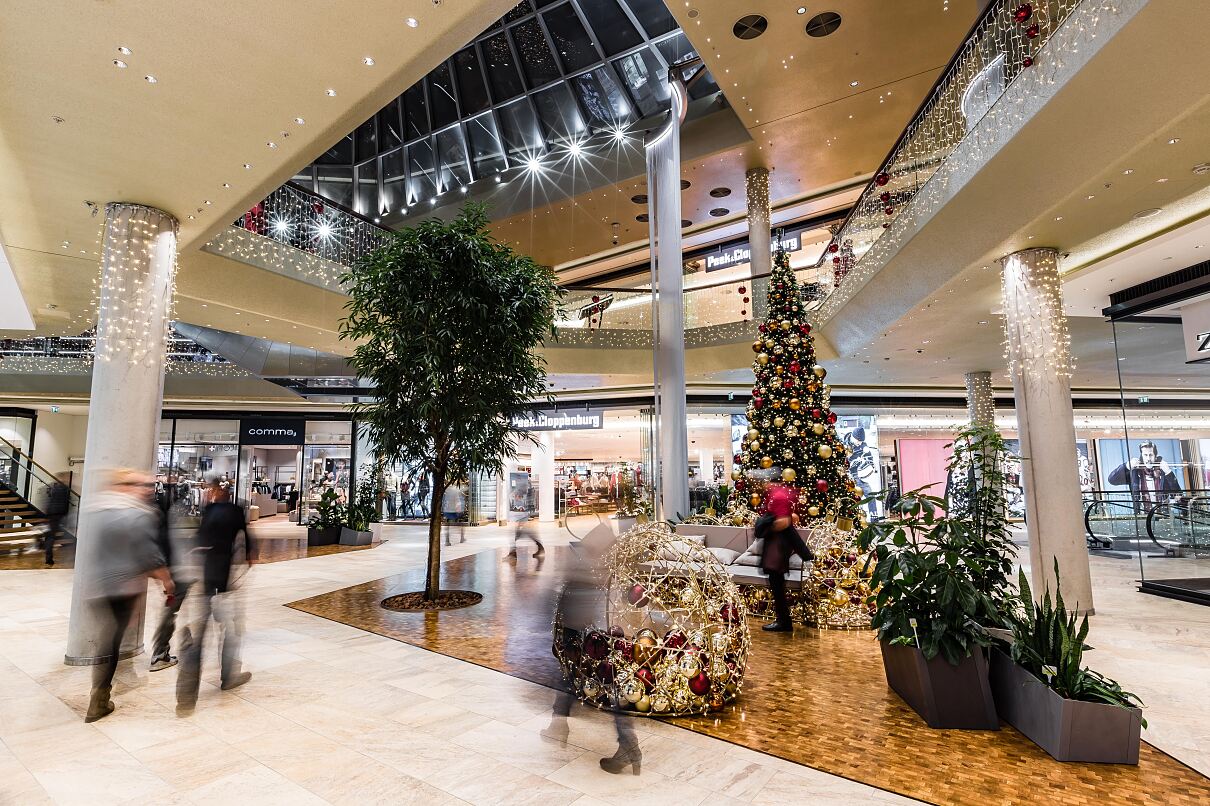 Bild 1: Weihnachtsstimmung im FISCHAPARK